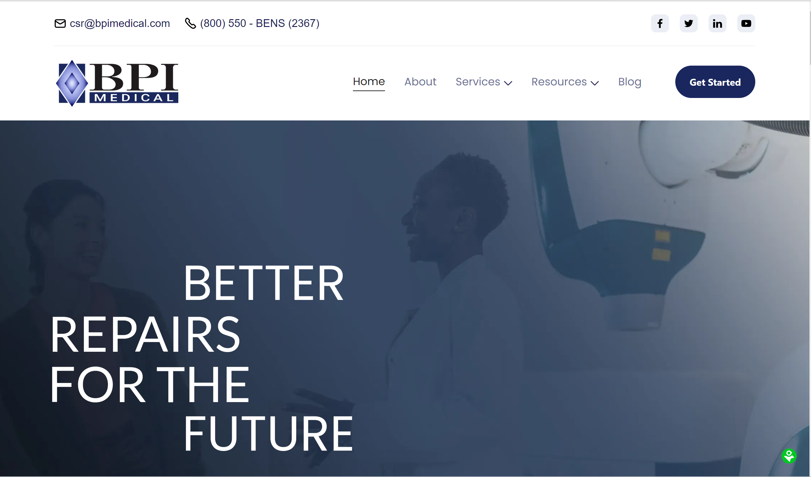BPI Medical Homepage